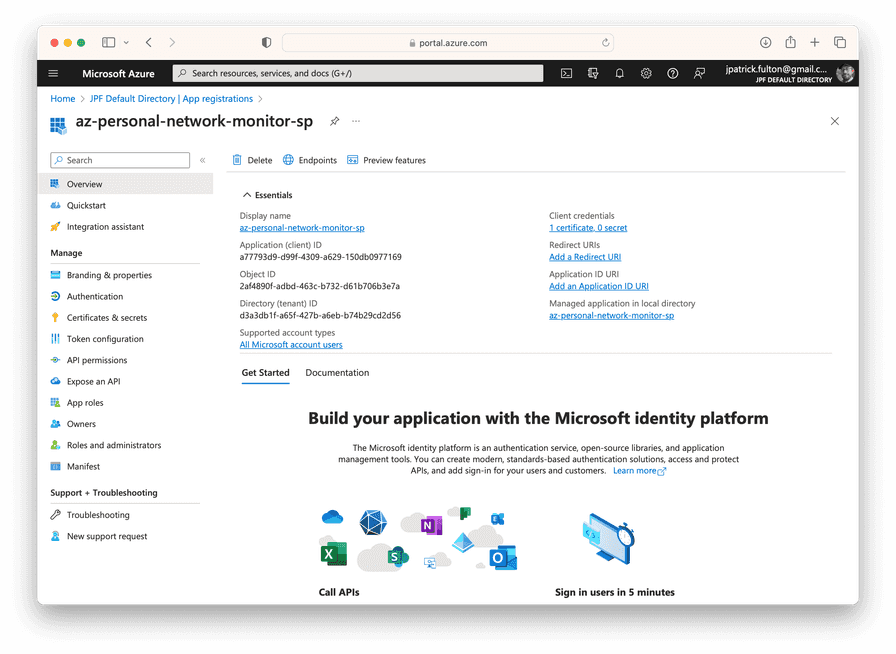 Azure AD App Registration Overview